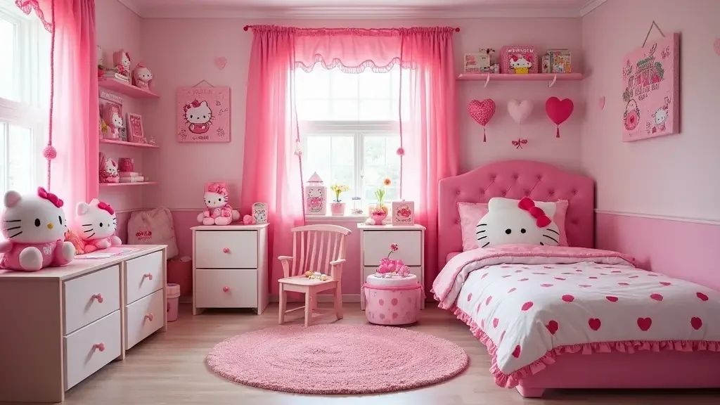Hello Kitty Room Decor Ideas