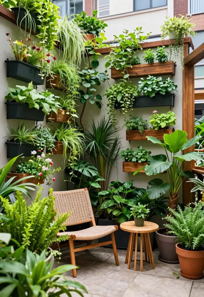 10 Breathtaking Patio Decorating Inspiration Designs That Will Inspire Your Next Project - 5. Urban Jungle