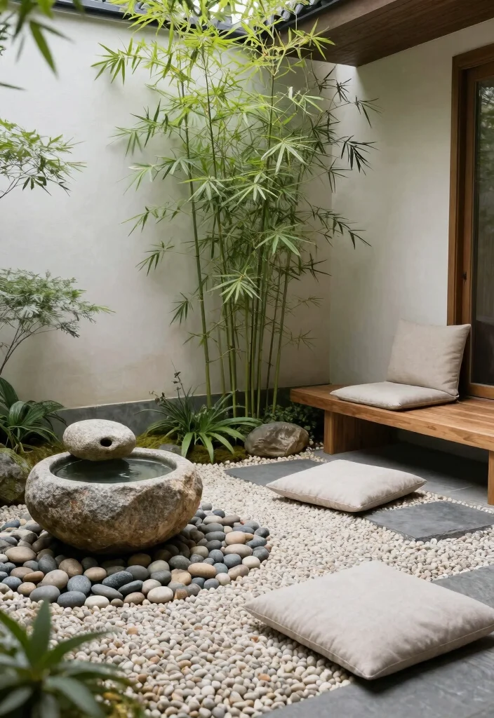 10 Breathtaking Patio Decorating Inspiration Designs That Will Inspire Your Next Project - 9. Zen Retreat