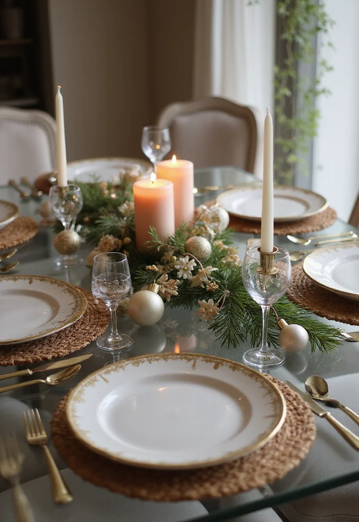 12 Elegant Glass Dining Table Decor Ideas That Exude Sophistication! - 7. Themed Decor Elements 1